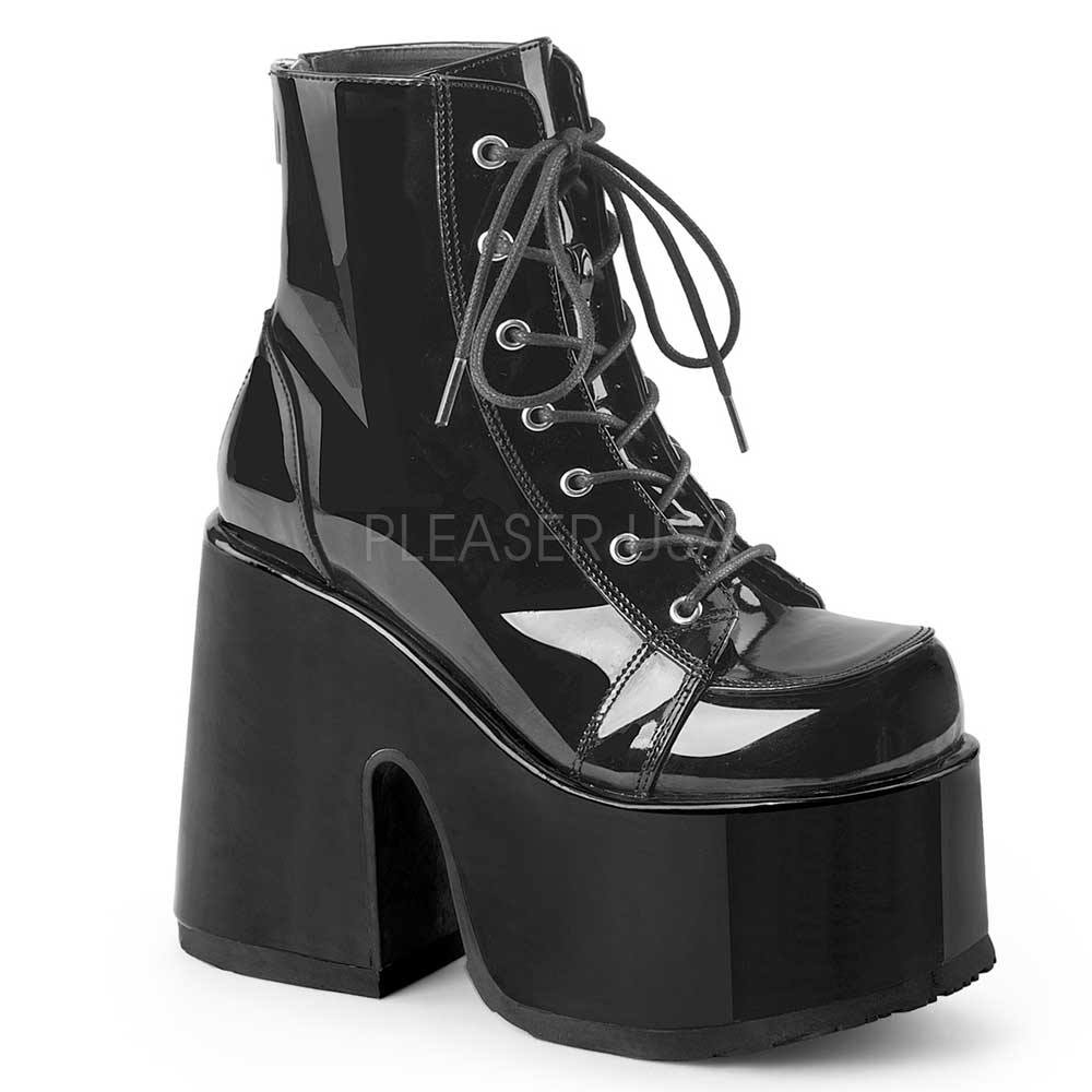 DemoniaCult - CAMEL203 Plateau Laarzen - Zwart Product image